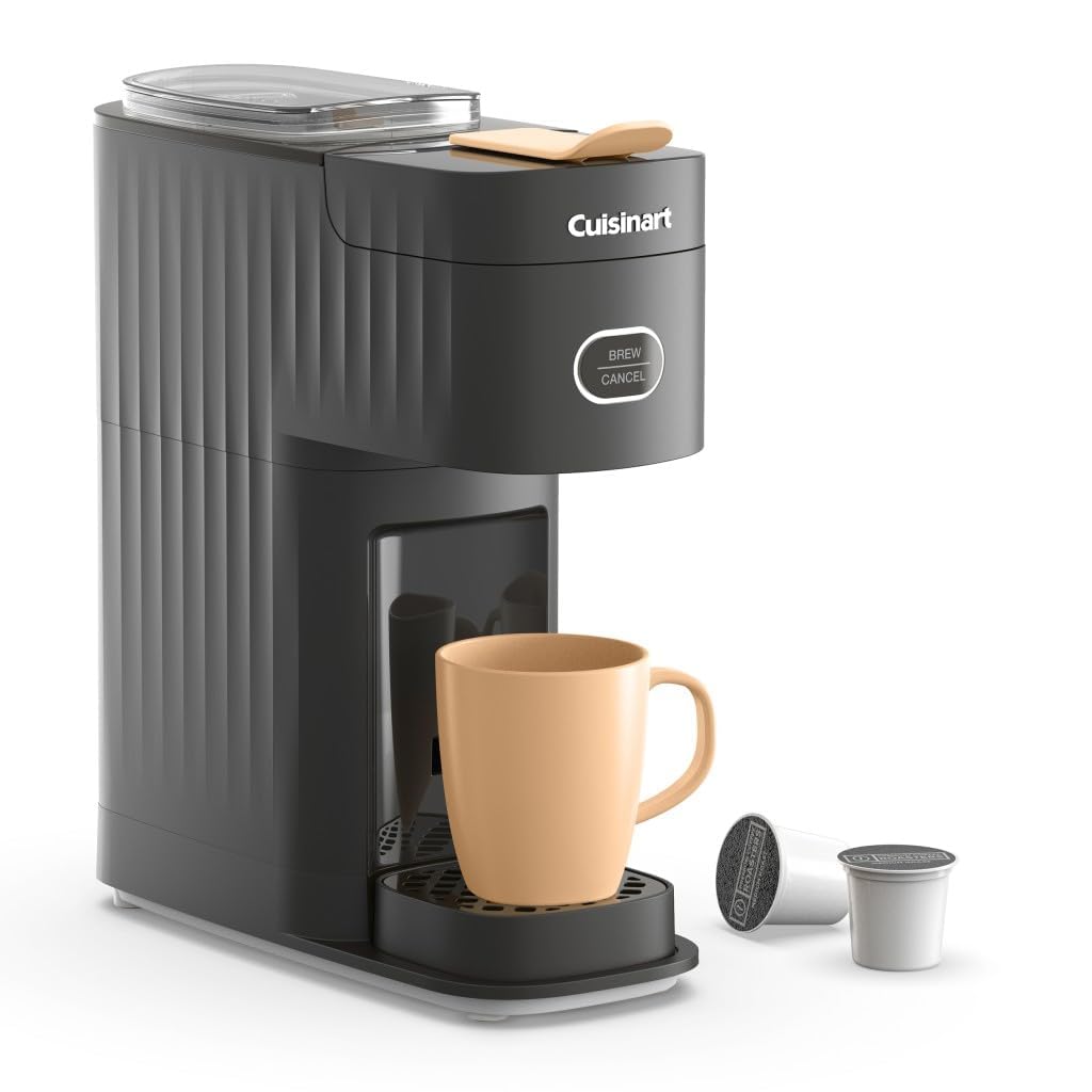 コーヒーメーカー・エスプレッソマシン Cuisinart Single Serve Coffee Maker Amazon.com: Cuisinart Soho™ Single-Serve Coffeemaker, Bone